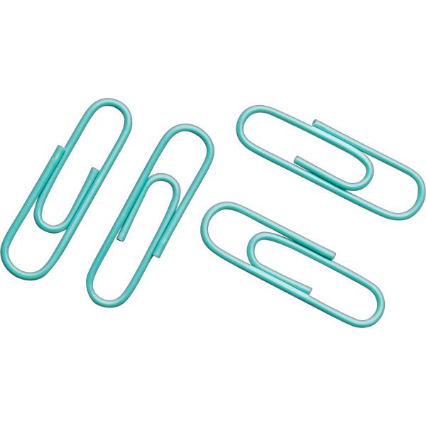 Imagem de Porta Clips Magnético Aqua com 50 Unidades de Clips 28mm