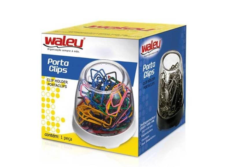 Imagem de Porta Clips Redondo Cristal Waleu