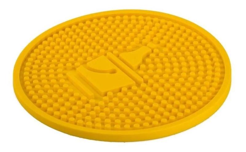 Imagem de Porta Copo Bar Mat Para Balde De Gelo Amarelo