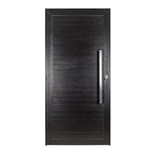 Imagem de Porta de Aluminio Lambril 210x100cm com Puxador Topsul Preto