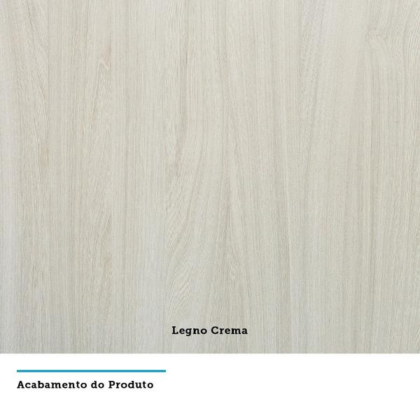 Imagem de Porta de Correr Closet 80cm com Puxador Perfil Inox e Kit Ferragem Prime Luciane Móveis