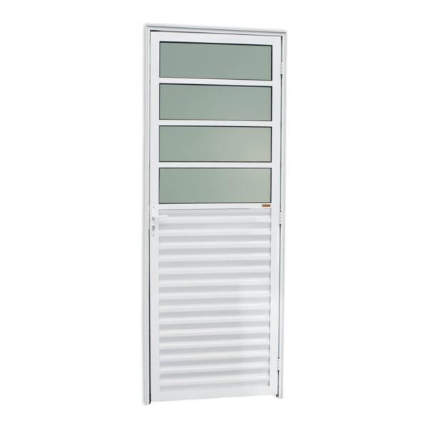 Imagem de Porta de Cozinha Linha 25 Vidro Boreal 210cm x 80cm Brimak