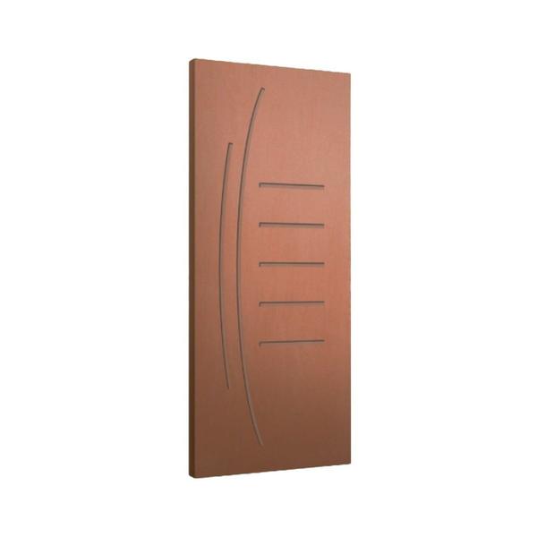 Imagem de Porta de Madeira Bondoor 210cm X 110cm Friso 12 Ipê