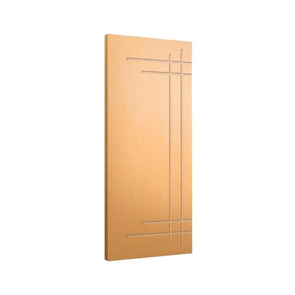 Imagem de Porta de Madeira Bondoor 210x82cm Friso 15 Jb Portas Angelim