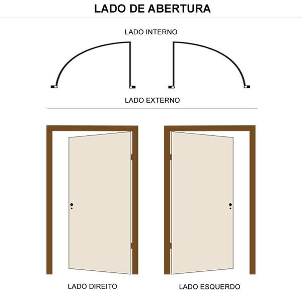 Imagem de Porta de Madeira Semi-Oca Belíssima 2 Rodam Padrão Imbuia - Lado Direito - 2.10 (A) X 0.62 (L)