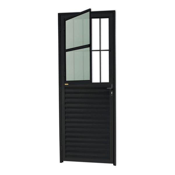 Imagem de Porta de Sala Linha 25 Vidro Boreal 210cm x 80cm Brimak