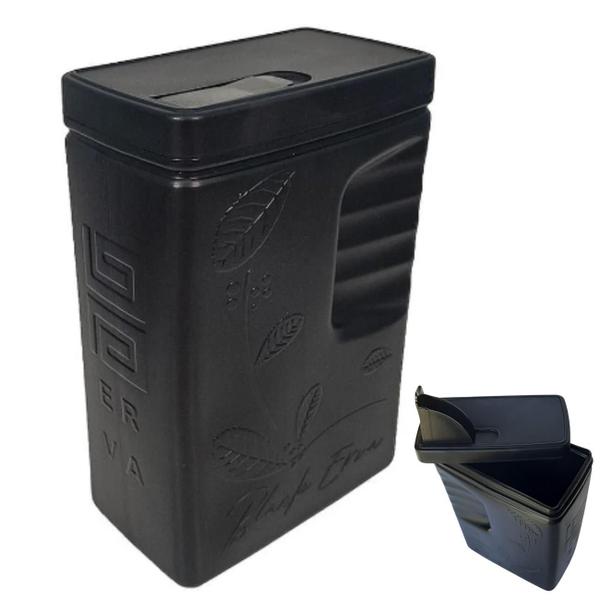 Porta Erva Mate Tereré Black Erva Pote para Erva Mate Mateira Pote guardar Erva Tereré Chimarrão Imagem de Porta Erva Mate Tereré Black Erva Pote para Erva Mate Mateira Pote guardar Erva Tereré Chimarrão