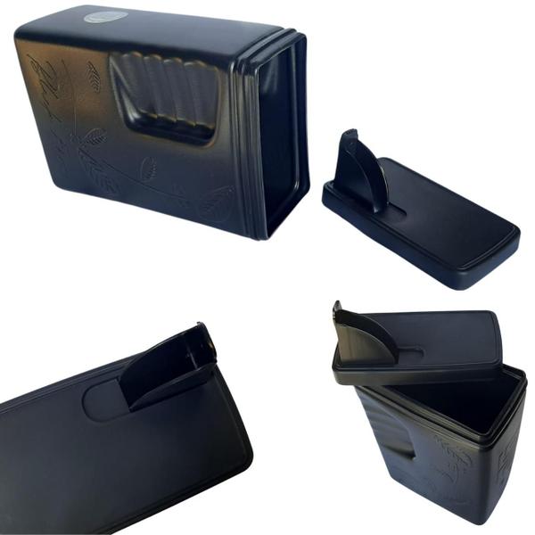 Porta Erva Mate Tereré Black Erva Pote para Erva Mate Mateira Pote guardar Erva Tereré Chimarrão Imagem de Porta Erva Mate Tereré Black Erva Pote para Erva Mate Mateira Pote guardar Erva Tereré Chimarrão