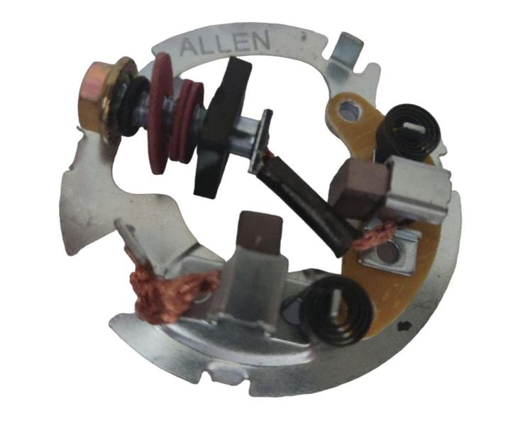 Imagem de Porta Escova Motor Arranque Nx Xr Cbx 200 Strada Titan 125 - Allen