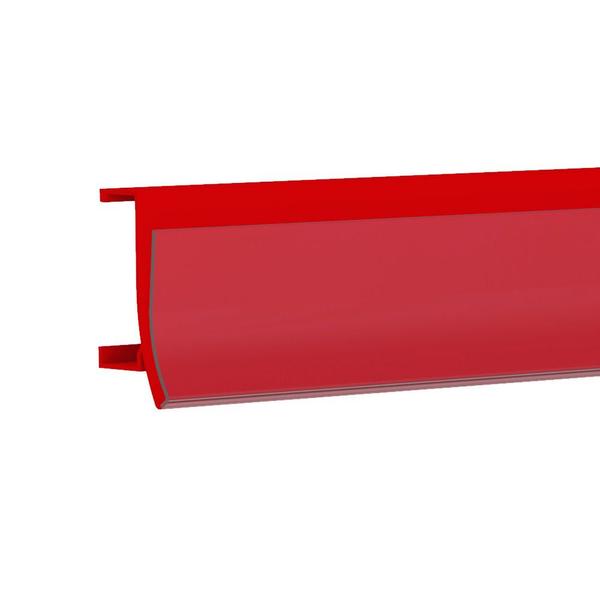 Porta Etiqueta Bandeja Gondola Fit 90 Cm Vermelho Kit Com 25 - Amapá Imagem de Porta Etiqueta Bandeja Gondola Fit 90 Cm Vermelho Kit Com 25