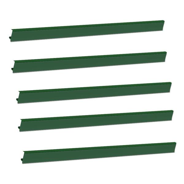 Porta Etiqueta Bandeja Gondola LX 92 Cm Verde Kit Com 15 - Amapá Imagem de Porta Etiqueta Bandeja Gondola LX 92 Cm Verde Kit Com 15