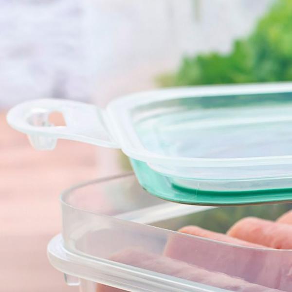 Porta frios hermético 2 divisórias e travas pote para lanche marmita presunto queijo tapoer Plasútil Imagem de Porta frios hermético 2 divisórias e travas pote para lanche marmita presunto queijo tapoer Plasútil