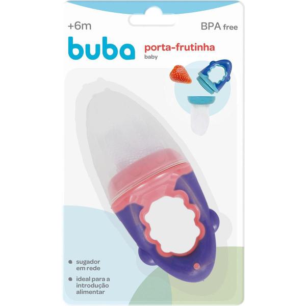 Porta Frutinha Baby (6M+) Rosa - Buba Imagem de Porta Frutinha Baby (6M+) Rosa - Buba