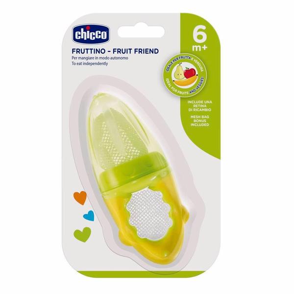 Porta Frutinha De Rede Chicco Verde Imagem de Porta Frutinha De Rede Chicco Verde