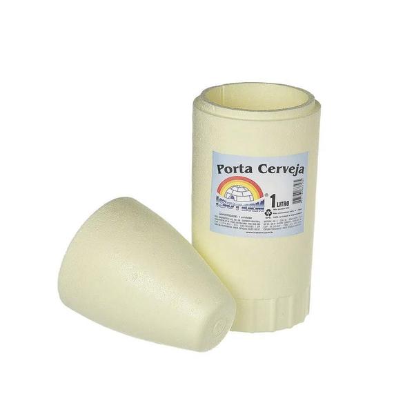Porta Garrafa Cerveja Litrão Camisinha 1 Litro Termico Kit - Isoterm Imagem de Porta Garrafa Cerveja Litrão Camisinha 1 Litro Termico Kit