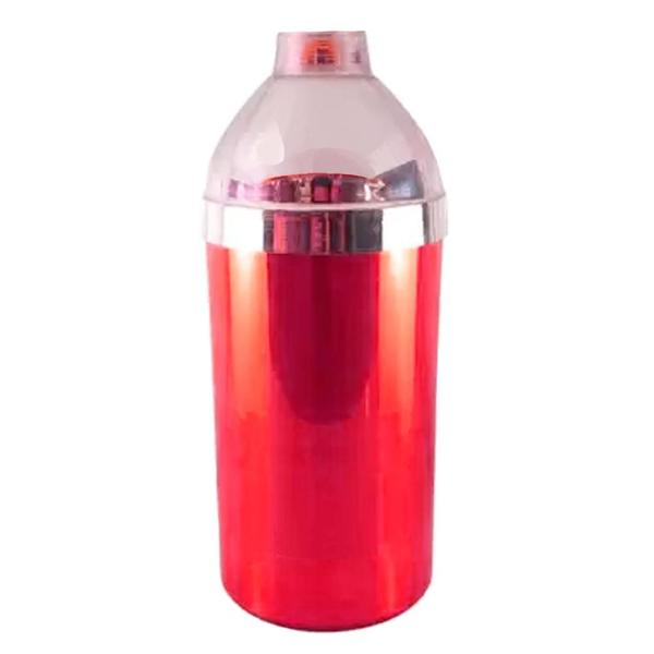 Imagem de Porta Garrafa de Cerveja em Alumínio e Isopor Térmico 600Ml - Red Bright