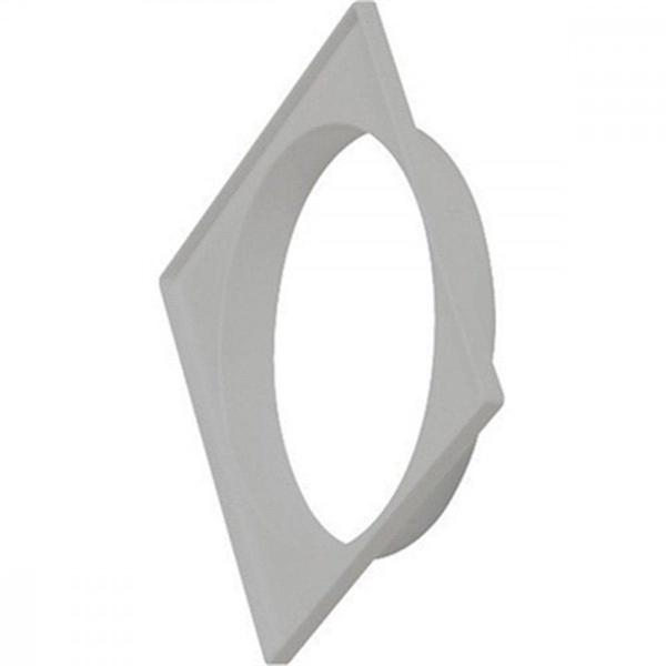 Porta Grelha Quadrada Amanco Cinza 10Cm 11953 Imagem de Porta Grelha Quadrada Amanco Cinza 10Cm 11953