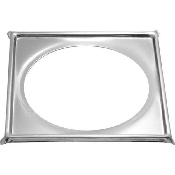 Imagem de Porta grelha quadrado 10cm inox hidrolar - 7898588030624   