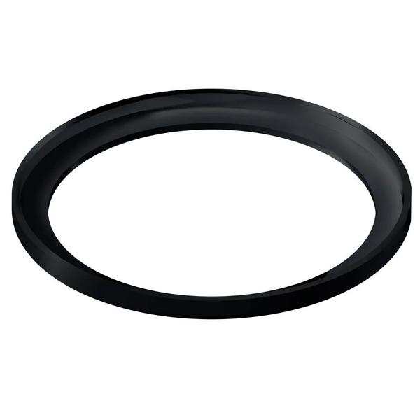 Porta Grelha Redondo 10x10 cm Black Matte Caixilho - Elleve - Ralo Linear Imagem de Porta Grelha Redondo 10x10 cm Black Matte Caixilho - Elleve
