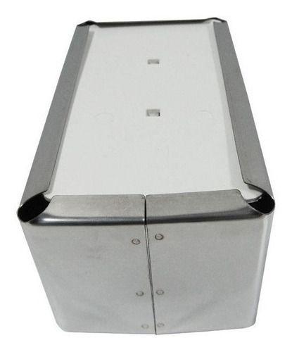 Imagem de Porta Guardanapo Aço Inox Para Restaurantes - 5 Unidades