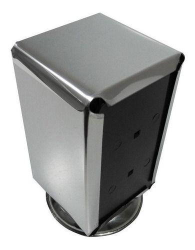 Porta Guardanapo Aço Inox Para Restaurantes - 5 Unidades - JSN Imagem de Porta Guardanapo Aço Inox Para Restaurantes - 5 Unidades
