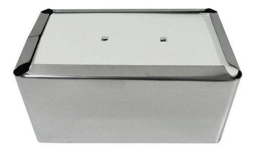 Porta Guardanapo Aço Inox Para Restaurantes - 5 Unidades - JSN Imagem de Porta Guardanapo Aço Inox Para Restaurantes - 5 Unidades