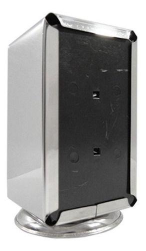Porta Guardanapo Aço Inox Para Restaurantes - 5 Unidades - JSN Imagem de Porta Guardanapo Aço Inox Para Restaurantes - 5 Unidades