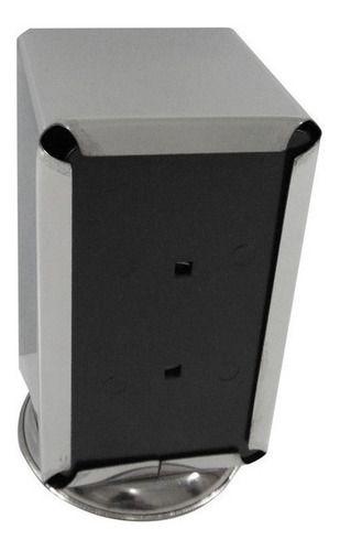 Porta Guardanapo Aço Inox Para Restaurantes - 5 Unidades - JSN Imagem de Porta Guardanapo Aço Inox Para Restaurantes - 5 Unidades