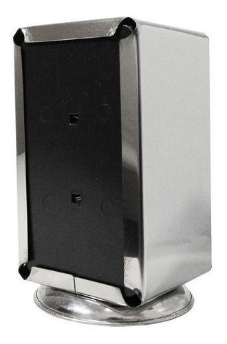 Porta Guardanapo Aço Inox Para Restaurantes - 5 Unidades - JSN Imagem de Porta Guardanapo Aço Inox Para Restaurantes - 5 Unidades