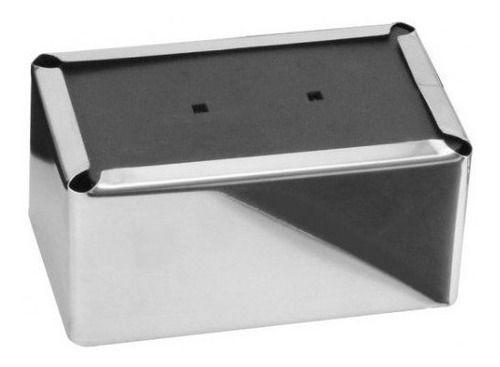 Imagem de Porta Guardanapo Aço Inox Para Restaurantes - 5 Unidades