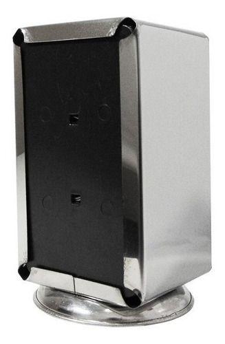 Porta Guardanapo Aço Inox Para Restaurantes 5Un - Jsn Imagem de Porta Guardanapo Aço Inox Para Restaurantes 5Un