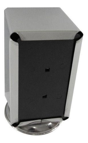 Porta Guardanapo Aço Inox Para Restaurantes 5Un - Jsn Imagem de Porta Guardanapo Aço Inox Para Restaurantes 5Un