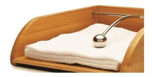 Porta Guardanapo Bambu Com Peso Cancum Lanchonete Bar Mesa - OU Imagem de Porta Guardanapo Bambu Com Peso Cancum Lanchonete Bar Mesa