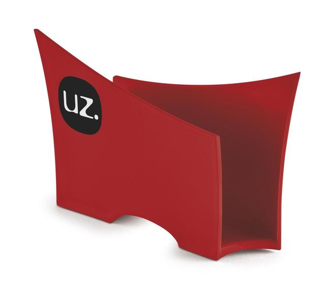 Porta Guardanapo Quadrado Plástico Cozinha Uz Vermelho - Uz Utilidades Imagem de Porta Guardanapo Quadrado Plástico Cozinha Uz Vermelho