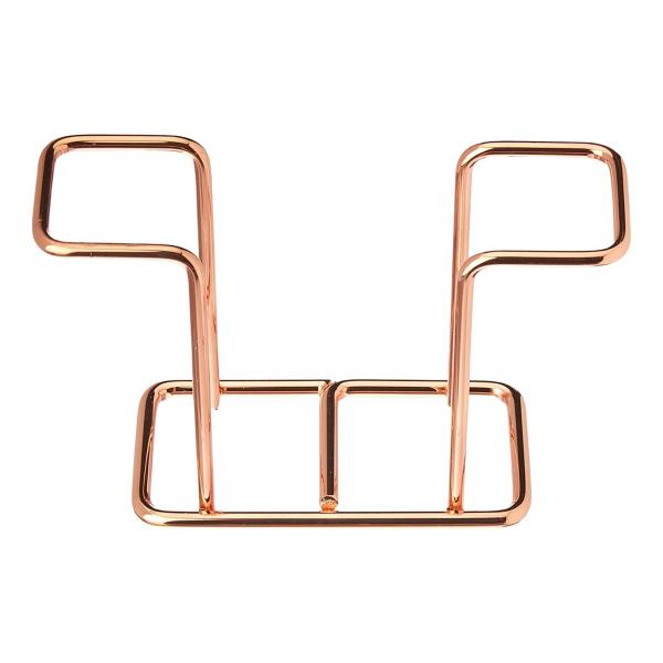 Imagem de Porta Guardanapos De Mesa Para Cafe Em AÇo Carbono Rose Gold