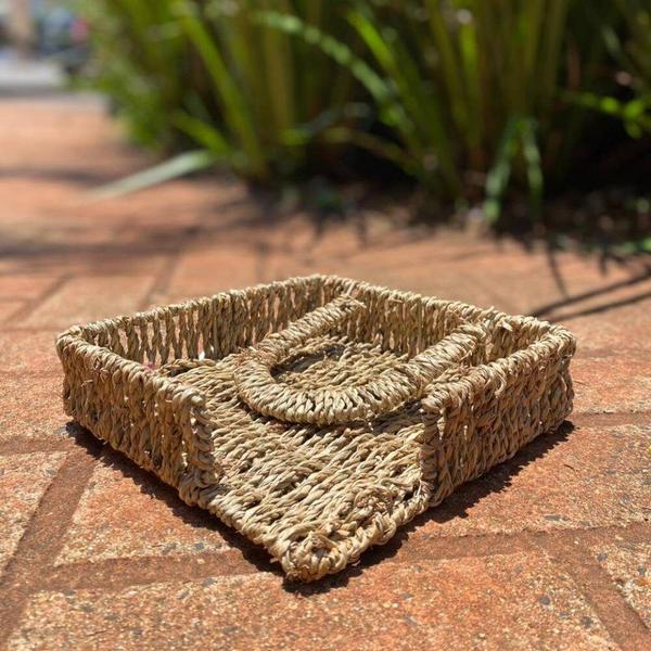 Imagem de Porta Guardanapos de Sisal Fibra Natural 20x5cm Wolff