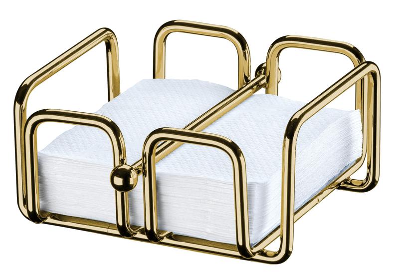 Porta Guardanapos Pequeno Dourado Em Aço Future 1193Dd Imagem de Porta Guardanapos Pequeno Dourado Em Aço Future 1193Dd