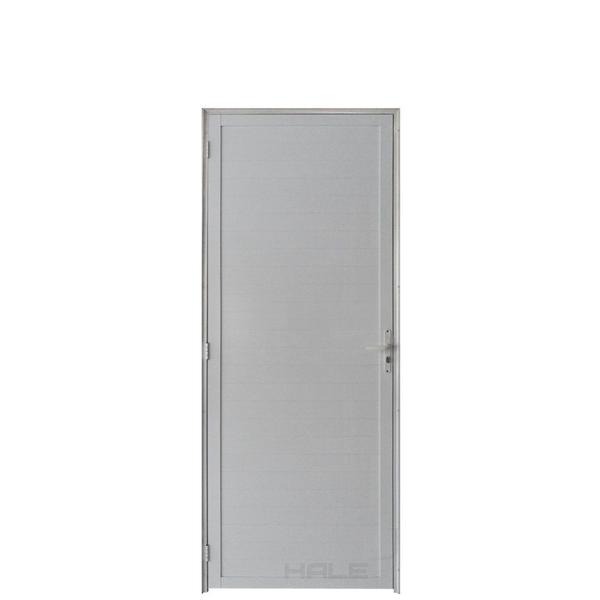 Imagem de Porta Lambril 2.10(A)X0.80(L) Com Fechadura Alumínio Branco Lado Direito - Hale