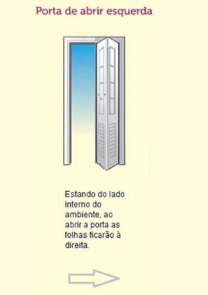 Imagem de Porta Lambril Camarão Alumínio Branco 2.10 X 0.60 Linha 25