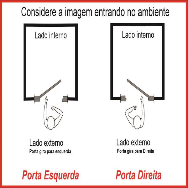 Imagem de Porta Lambril de Alumínio Branco  2.10 X 0.90 x 0.045 com Puxador e Friso