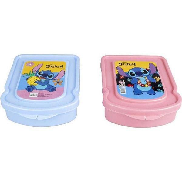 Imagem de Porta Lanche Sanduicheira Stitch Disney Infantil 