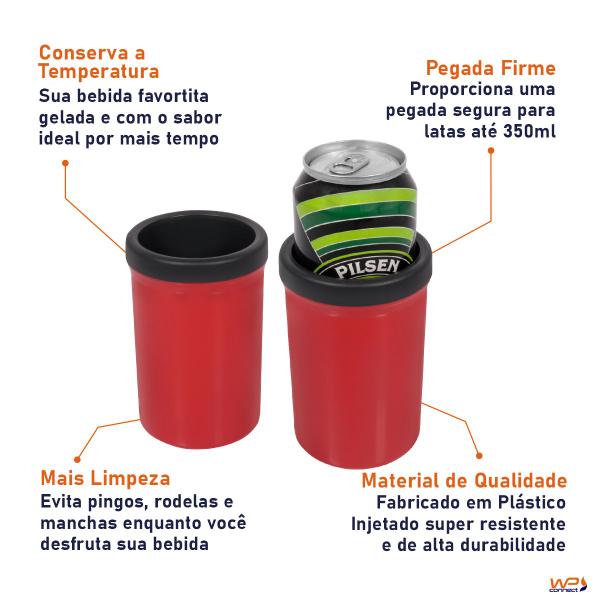 Imagem de Porta Lata Térmico Para Cerveja Refrigerante 350ml - Wp