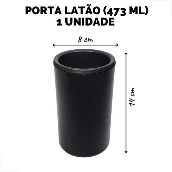 Imagem de Porta Latao Termico 473ml Isopor Latao Cerveja Camisinha Bar Lanchonete Restaurante Kit 6 Unidades