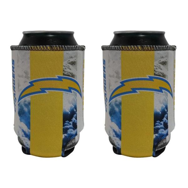 Imagem de Porta Latinhas Neoprene Los Angeles Chargers NFL Amarelo