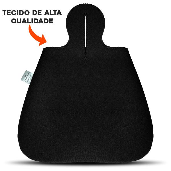 Imagem de Porta Lixo Lixeirinha Lixinho para Carro em Neoprene Skull