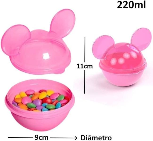 Imagem de Porta Mix Mini Lembrança Minnie Disney 6 Unidades - Plasútil