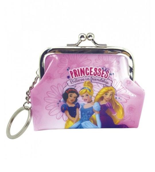 Imagem de Porta moeda chaveiro princesas - disney - 01 unidade 