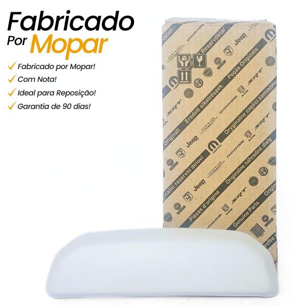 Imagem de Porta Óculos Teto Cinza Claro Fiat Mobi Argo Cronos Uno 2015 2016 2017 2018 2019 2020 2021 2022 Original Mopar