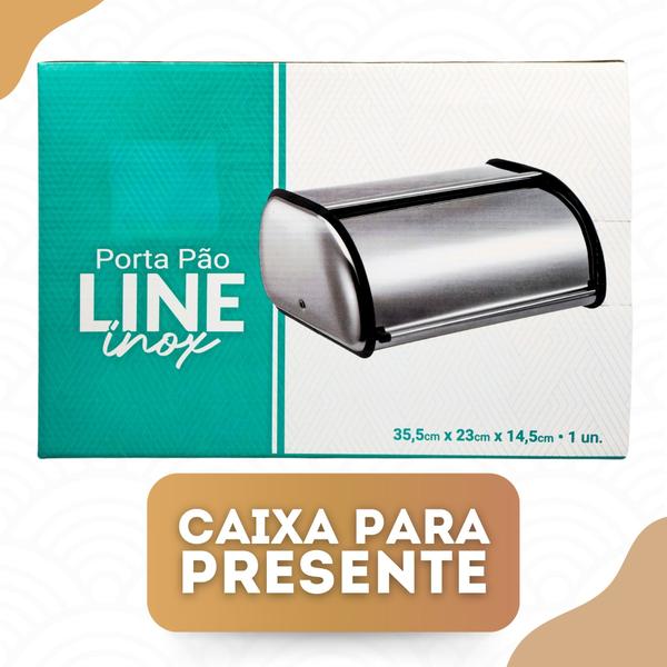 Imagem de Porta Pão Cozinha Cesta Vasilha Forma Aço Inox Retrátil