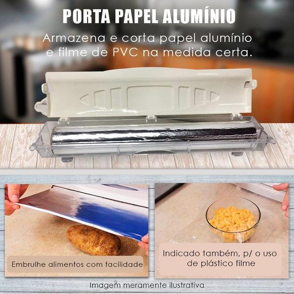 Imagem de Porta Papel Alumínio E Filme PVC 31Cm